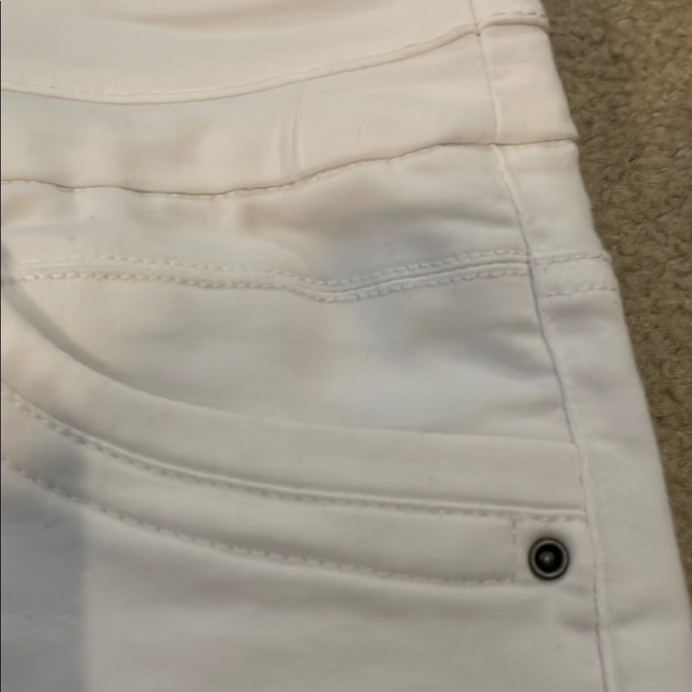 Westbound Women's White Pants - Picture 4 of 11